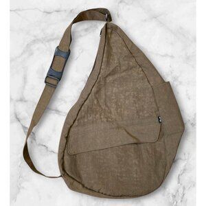 AmeriBag Healthy Back‎ Bag 21" Carry-All Distressed Nylon Sling Lg Unisex EUC